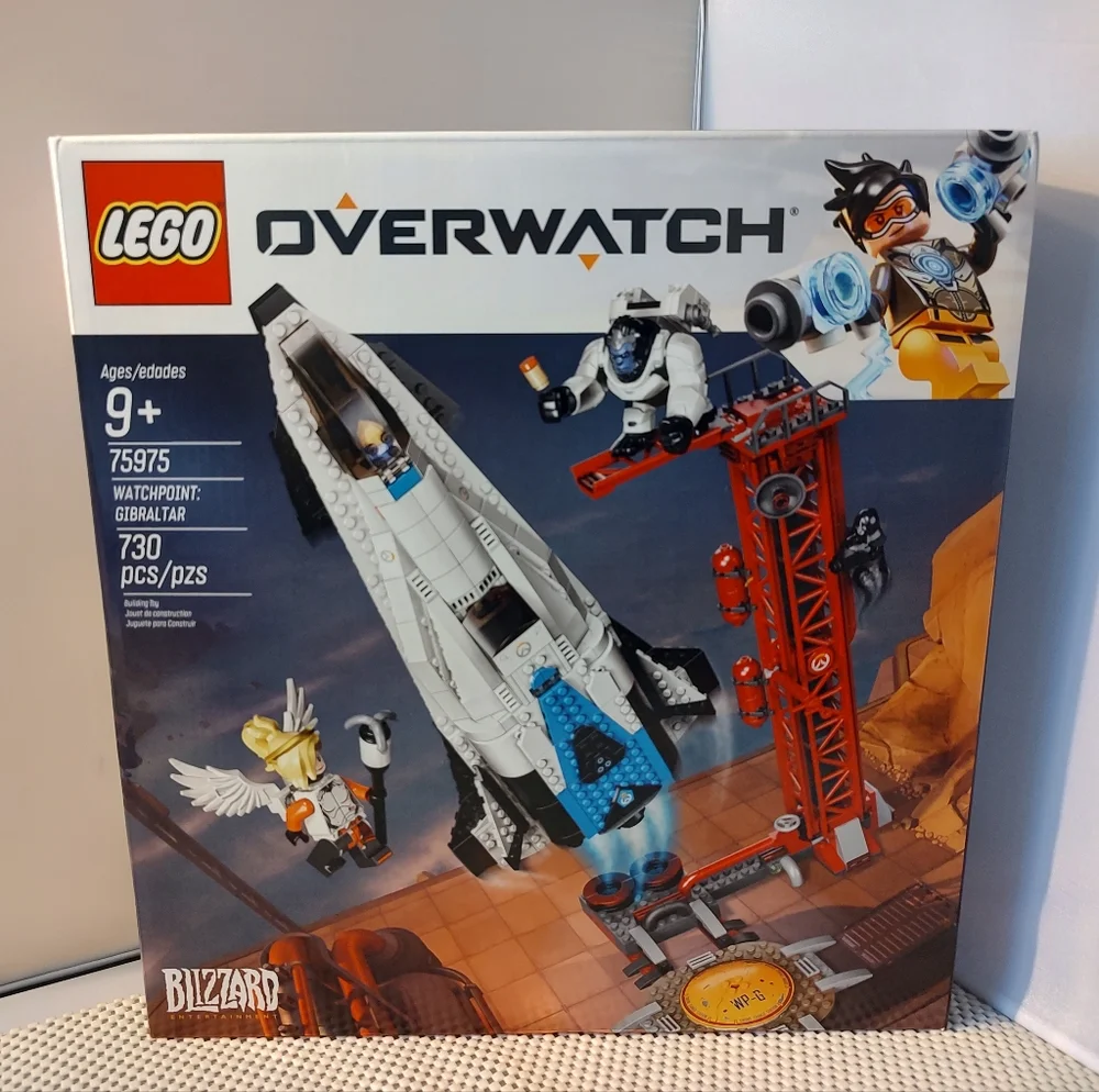 Lego 75975 Overwatch Watchpoint Gibraltar NWT  Building Toy Set Pharah Mercy